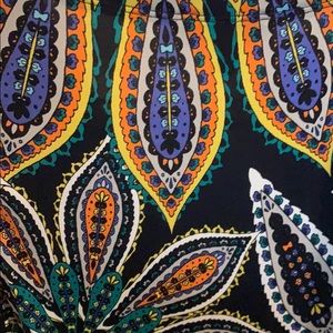 Banana Republic Vibrant Floral Wrap Dress Sz M